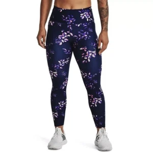 Leggings al tobillo de compresión de altura con estampado floral Under Armour XS (F6) - Imagen 1 de 11
