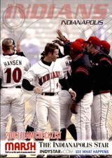 2003 Indianapolis Indians Choice #1 Team Checklist - NM Jed Hansen Baseball Card