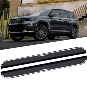 Tabla de correr compatible con Grand Cherokee L 2021-2023 escalón lateral barra Nerf escalera fija - Imagen 1 de 6