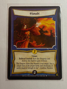 Hanabi-Legend of the Five Rings ccg (l5r)-Promo Gold-2001