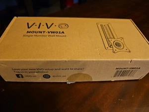 Two For One VIVO VW01A Adj. 17"- 32" VESA Monitor Screen Wall Mount Bracket - Picture 1 of 2