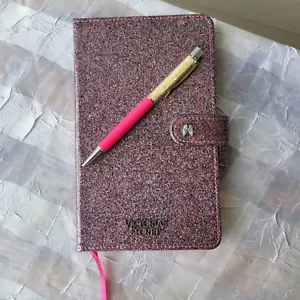 NWT Vintage Victoria's Secret Limited Edition Notebook Journal & Pen Glitter - Picture 1 of 10
