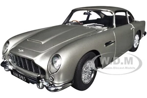 ASTON MARTIN DB5 RHD BIRCH SILVER 1/18 MODEL CAR BY AUTOART 70287 - Picture 1 of 13