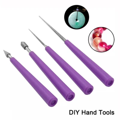 Mini Diamond Needle File Bead Reamer Jewellery Repair Making DIY Hand Tools - Image 1 of 4