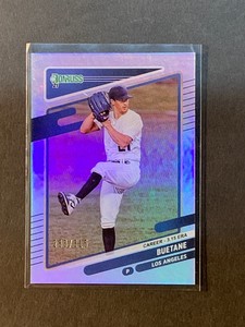 2021 Panini Donruss Career Stat Line /315 Walker Buehler Buetane Dodgers