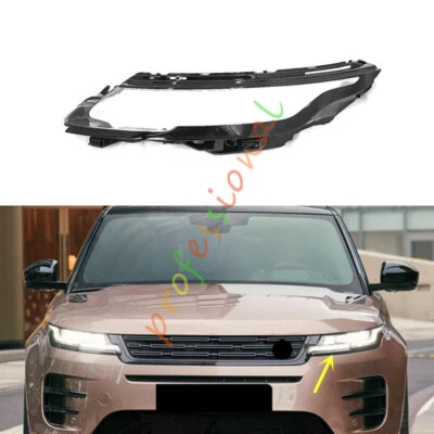 For Land Rover Range Rover Evoque 2020-2024 Left Headlight Lens Cover + Sealant - Image 1 of 4