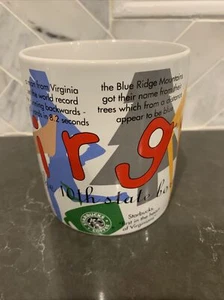 VTG STARBUCKS 1997 VIRGINIA STATE OF THE BEAN SERIES EUC 18 OZ JUMBO COFFEE MUG - Picture 1 of 10