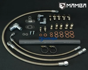 MAMBA Turbo Oil & Water Line Kit For Nissan TD42 Patrol GU TD05H 16G 18G 20G UFI - Bild 1 von 2