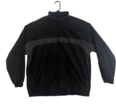 Men's Prospirit Vintage Windbreaker Size XL Black Gray - Image 1 of 4