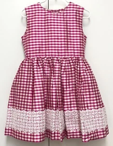 Oscar de la Renta Girls Sleeveless Dress - 100% Silk - Size 5Y - Picture 1 of 11
