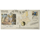 [#487249] Finlande, 2 Euro, 2005, Enveloppe philatélique numismatique, SPL, Bi-M