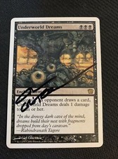 MTG Magic Underworld Dreams Signed Artist Proof x1 9th Edition Critchlow