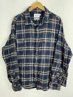 Vintage Goodfellow & Co Flannel Shirt Long Sleeve Button Down Multicolor Xxl