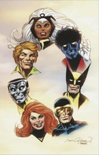 GIANT-SIZE X-MEN TRIBUTE #1 HIDDEN GEM 1:100 DAVE COCKRUM VIRGIN VARIANT RARE!