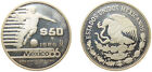 Mexico 1985 Mo 50 Pesos Silver (.925) PF 16.831g