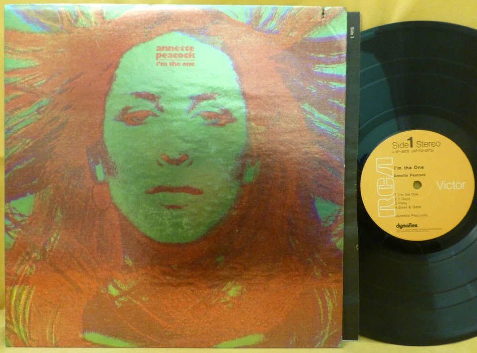 ANNETTE PEACOCK I'M THE ONE US w/ inner Dynaflex US 1972 RCA Victor NM - Image 1 of 1