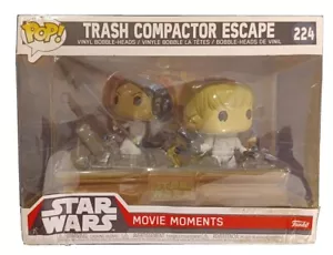 Funko POP! Esclusivo Star Wars: Movie Moments - Luke Skywalker e la Principessa Leia - Foto 1 di 11