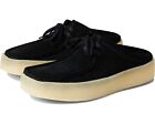 Women Clarks Wallabee Cup Lo Leather Warm Lined Shoes Size 9 M Black 68643