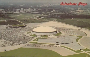 Houston Astros Astrodome Colt 45's Colt Stadium Postcard - Astrodome Plaza Title - Picture 1 of 2