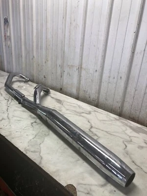 05 Yamaha XVZ 1300 XVZ1300 CT Royal Star tubo silenciador lateral esquerdo escape - Imagem 1 de 4