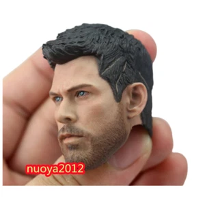 Figura de acción masculina 1/6 Thor Chris Hemsworth cabeza esculpida tallada F 12" coleccionable - Imagen 1 de 12