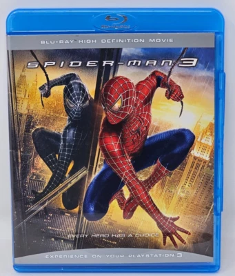 Spider-Man 3 Sam Raimi's Blu-Ray DVD High Definition GOOD - Image 1 of 3