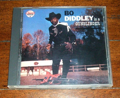 CD: Bo Diddley - Bo Diddley Is a Gunslinger / 1988 Original Chess Masters VG++  Foto 1 de 3