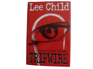 LEE CHILD: TRIPWIRE 3rd Jack Reacher hardback w/DJ 1999, 1st/1st signed - Picture 1 of 3