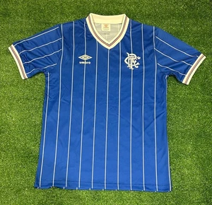 GLASGOW RANGERS 1982 RETRO HEIMTRIKOT NEU MIT ETIKETT - Bild 1 von 5