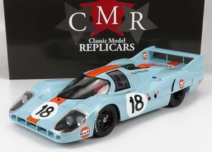 MODELLINO AUTO STATICO CMR PORSCHE 917LH LE MANS 1971 RODRIGUEZ OLIVER 1/12 - Foto 1 di 8