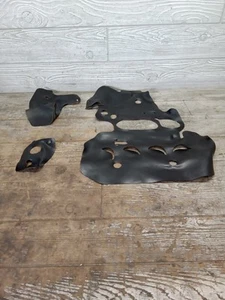 2015 15 13-18 Kawasaki Ninja 636 ZX-6R ZX6 Engine Rubber Heat Shields - Picture 1 of 9