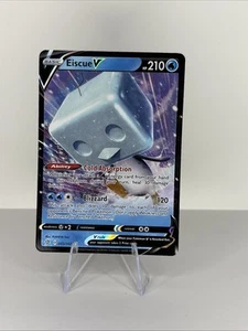 Eiscue V 055/192 Ultra Rare Rebel Clash Pokemon TCG - Picture 1 of 2