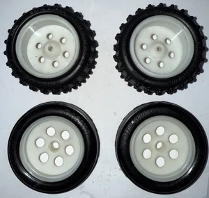 Vintage Pro-Line Buggy Tires & Rims Pro-95 Front & Back Rc10 Losi Kyosho Tamiya - Picture 1 of 11