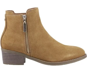 HUSH PUPPIES DAMEN INGRID REISSVERSCHLUSS STIEFEL IN HELLBRAUN GRÖSSE 6 ✅UVP. 95£. ✅ - Bild 1 von 4