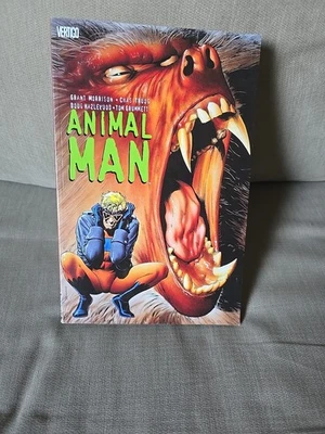 Animal Man Volumen 1 Vértigo/Dc Comics Comercio Libro de bolsillo por Grant Morrison Foto 1 de 2