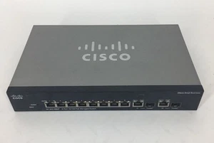 Cisco SF302-08P switch gestito 8 porte 10/100 PoE NO ADATTATORE AC - Foto 1 di 6