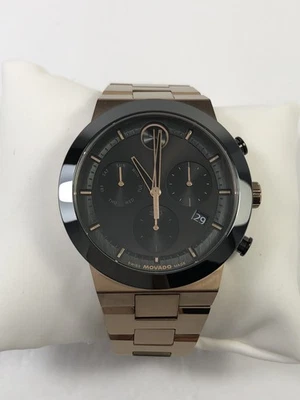 Reloj Hombre Movado Bold Fusion Cronógrafo Cuarzo Bronce IP Acero Inoxidable 3600898 Foto 1 de 4