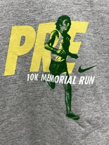 Nike 2003 Oregon DUCKS 10k memorial run Steve Prefontaine PRE LIVES SHIRT   - Picture 1 of 5