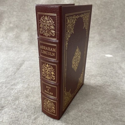 Easton Press Abraham Lincoln Speeches and Writings Roy P BaslerNEAR MINT PT - Image 1 of 4