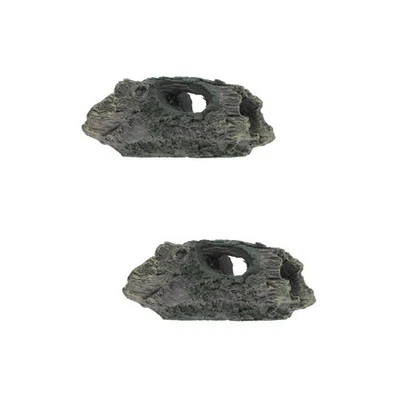 2 stücke aquarium dekoration aquarium hideout baum stumpf ask tank zubehör - Bild 1 von 4