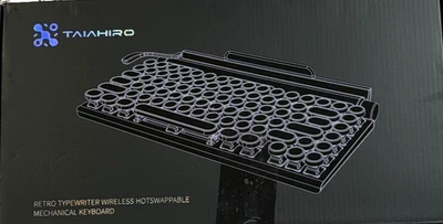 Typewriter Keyboard, Retro, Wireless, Bluetooth-By, TAIAHIRO - Image 1 of 4