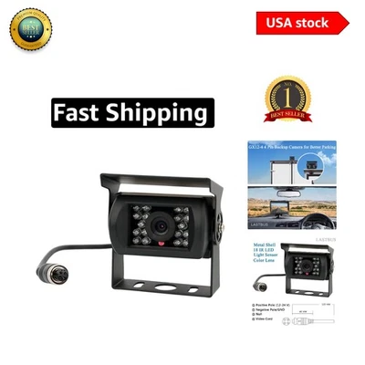 Waterproof Backup Camera with Night Vision & 130° Wide Angle View - Image 1 of 4