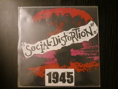 SOCIAL DISTORTION :   1945  LP  12"VINYL  TripleX Records 1985 MIKE NESS Rarität - Bild 1 von 4