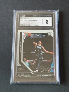 2023 Panini Instant 347 Victor Wembanyama RC Rising Stars Challenge CGC 8 Rookie - Picture 1 of 5