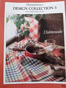 Collezione 5 asciugamani da cucina tessuti a mano [1983]! Modelli Progetti di Tessitura - Foto 1 di 2