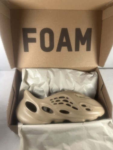 ADIDAS YEEZY FOAM RUNNER MIST da uomo US 12 SANDALI SCIVOLI ZOCCOLI nuova scatola GV6774