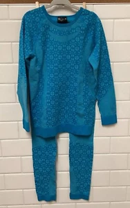 Girls Youth Compression Base Layer Ski Snow Thermal Underwear Set Crivit 10-12 - Picture 1 of 14