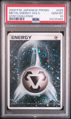 Metal Energy Pokemon 2009 Holo Gym Challenge Promo Japanese 029/DPt-P PSA 10 - Image 1 of 2