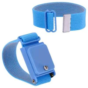 Armband Armband Armband Antistatisch Kabellos Bodenentladung ESD Blau - Bild 1 von 6