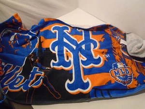 MLB New York Mets Beach /Bath Towel Baseball All Cotton TM 55"x27" - Picture 1 of 5